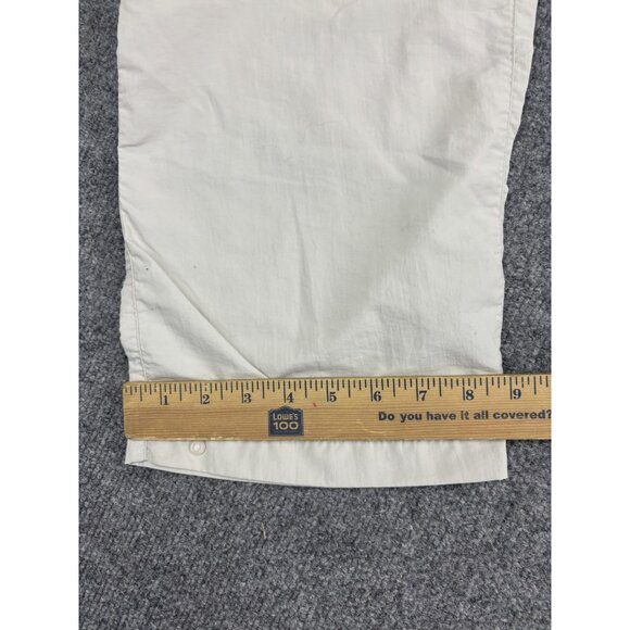 Simms Fishing Pants Womens Medium Beige Nylon 3XDRY Convertible Zip Off Outdoor - Picture 8 of 9